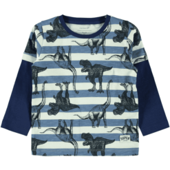 Name It Boys Langarmshirt Nickas Dutch Blue