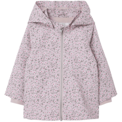 Name It Jacke Nbfmaxi Petite Flower Violet Ice