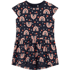 Name It Kleid Nmfvigga Dark Sapphire Rainbows