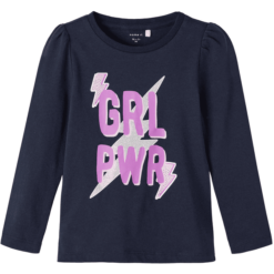 Name It Langarmshirt Nmfruia Dark Sapphire