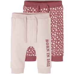 Name It Sweathose 2er Pack Nbfbabeth Crushed Berry
